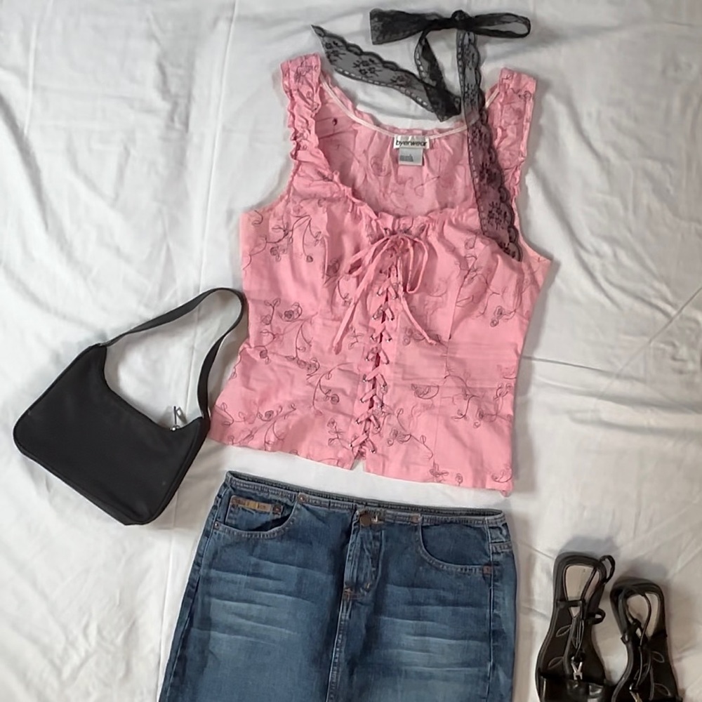 vtg byerwear cottage tank